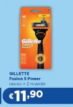 Acqua & Sapone GILLETTE Fusion 5 Power offerta