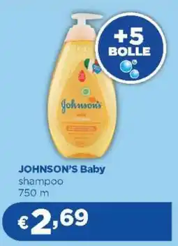 Acqua & Sapone JOHNSON'S Baby offerta