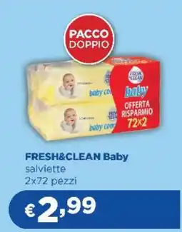 Acqua & Sapone FRESH&CLEAN Baby salviette offerta