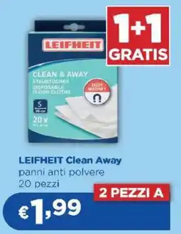 Acqua & Sapone LEIFHEIT Clean Away offerta