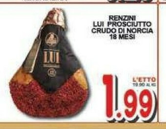 Sacoph Prosciutto crudo offerta