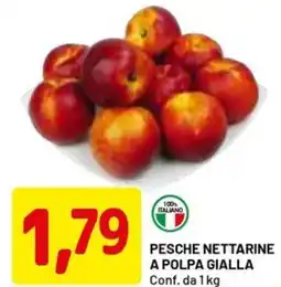 DPiù Pesche nettarine a polpa gialla offerta