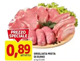 DPiù Grigliata mista di suino offerta