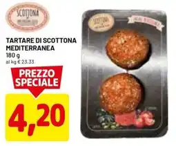 DPiù Tartare di scottona mediterranea offerta