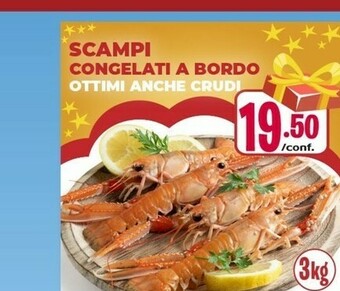 Eurosurgelati Scampi offerta