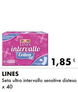 Iper Tosano LINES Seta ultra intervallo sensitive disteso x 40 offerta