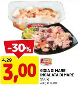DPiù Gioia di mare insalata di mare offerta