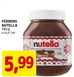 DPiù Ferrero nutella offerta