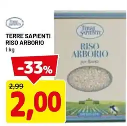 DPiù Terre sapienti riso arborio offerta