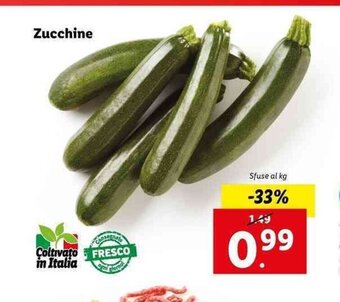 Lidl Zucchine offerta