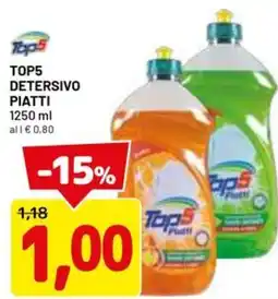 DPiù Top5 detersivo piatti offerta