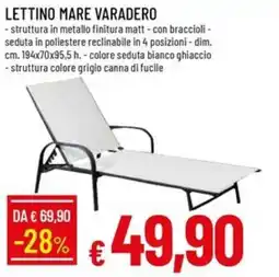 Galassia LETTINO MARE LETTINO MARE VARADERO offerta