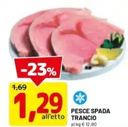 DPiù Pesce spada trancio offerta