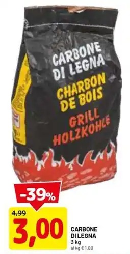 DPiù Carbone di legna offerta
