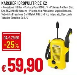 Galassia KARCHER IDROPULITRICE K2 offerta