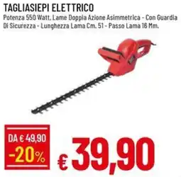 Galassia Tagliasiepi elettrico offerta
