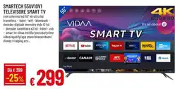 Galassia SMARTECH 55UV10V1 TELEVISO inchesRE SMART TV offerta