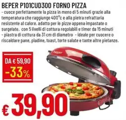 Galassia BEPER p101cud300 forno pizza offerta