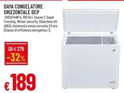 Galassia DAYA congelatore orizzontale dcp offerta
