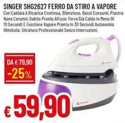 Galassia SINGER SHG2627 FERRO DA STIRO A VAPORE offerta
