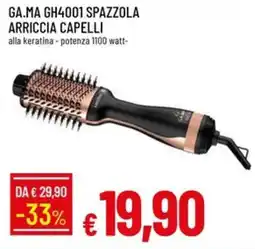 Galassia GA.MA GH4001 spazzola arriccia capelli offerta