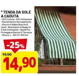 DPiù Tenda da sole a caduta offerta