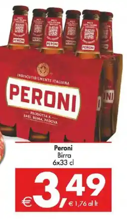 Deco Supermercati Peroni Birra offerta