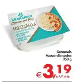 Deco Supermercati Granarolo Mozzarella cucina offerta