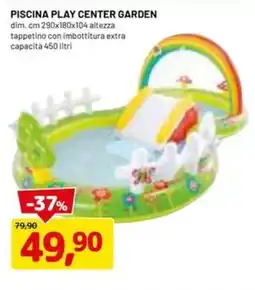 DPiù Piscina play center garden offerta