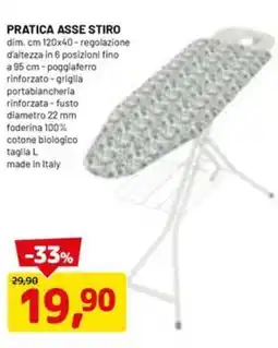 DPiù Pratica asse stiro offerta