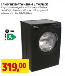 DPiù Candy he1584twmbb6-s lavatrice offerta