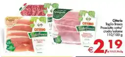 Deco Supermercati Citterio Taglio fresco Prosciutto cotto/ crudo/salame offerta