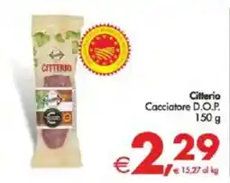 Deco Supermercati Citterio Cacciatore D.O.P. offerta