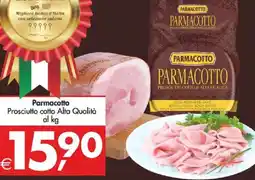 Deco Supermercati Parmacotto Prosciutto cotto Alta Qualità offerta