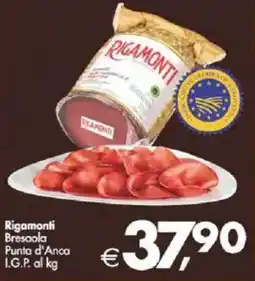 Deco Supermercati Rigamonti Bresaola Punta d'Anca I.G.P. offerta
