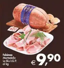 Deco Supermercati Felsineo Mortadella La Blu I.G.P. offerta