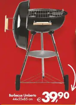 Deco Supermercati Barbecue Umberto 44x55x85 cm offerta