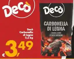 Deco Supermercati Decò Carbonella di legna offerta