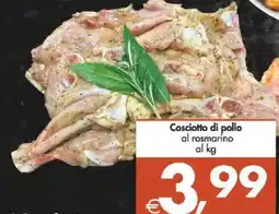 Deco Supermercati Cosciotto di pollo al rosmarino offerta