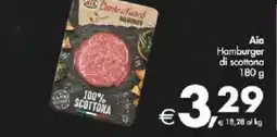 Deco Supermercati Aia Hamburger di scottona offerta