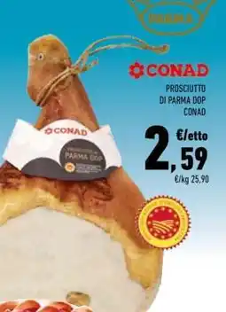 Conad Prosciutto di Parma DOP Conad offerta