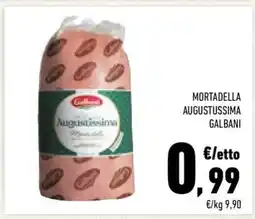 Conad Mortadella Augustussima Galbani offerta