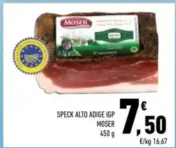 Conad Speck Alto Adige IGP offerta