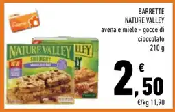Conad BARRETTE NATURE VALLEY offerta