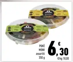 Conad POKÈ MOWI assortiti offerta