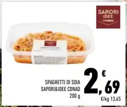 Conad SPAGHETTI DI SOIA SAPORI&IDEE CONAD offerta