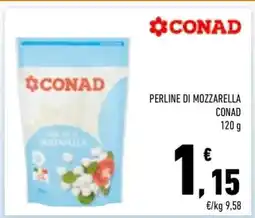Conad PERLINE DI MOZZARELLA offerta