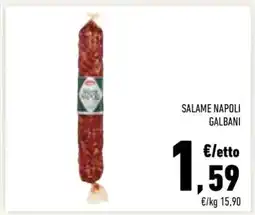 Conad Salame Napoli Galbani offerta