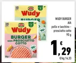 Conad WUDY BURGER AIA offerta