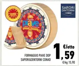 Conad Formaggio Piave DOP offerta